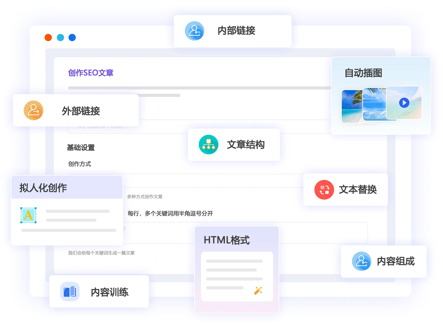 批量创作